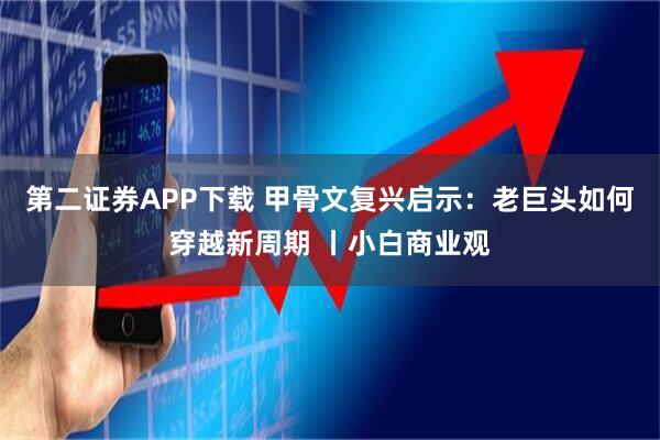 第二证券APP下载 甲骨文复兴启示：老巨头如何穿越新周期 丨小白商业观